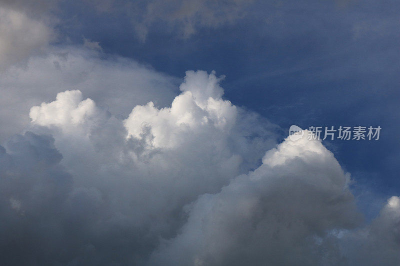 戏剧性的Cloudscape