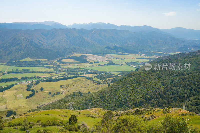 金湾观景，阿贝尔塔斯曼国家公园，Tākaka，新西兰