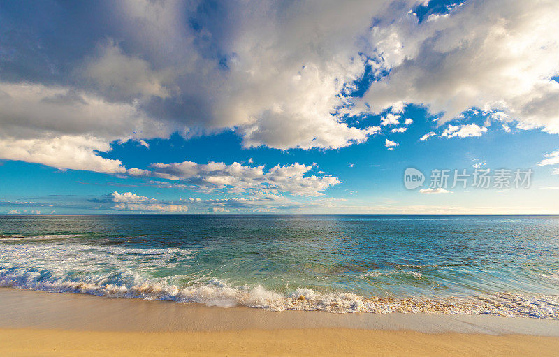 夏威夷的Keawaula海滩