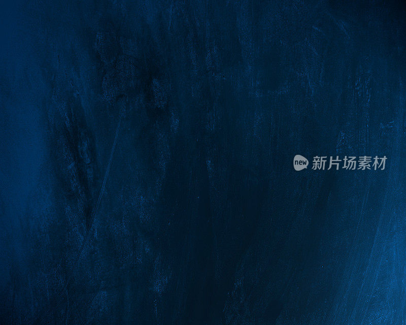 抽象Grunge装饰海军蓝暗灰泥墙背景