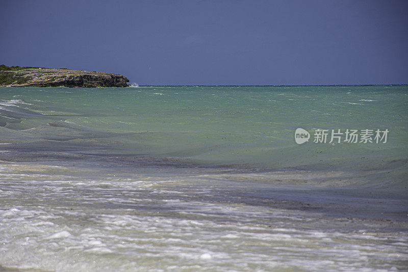 古巴可可岛的加勒比海海滩