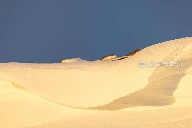 雪纹理。