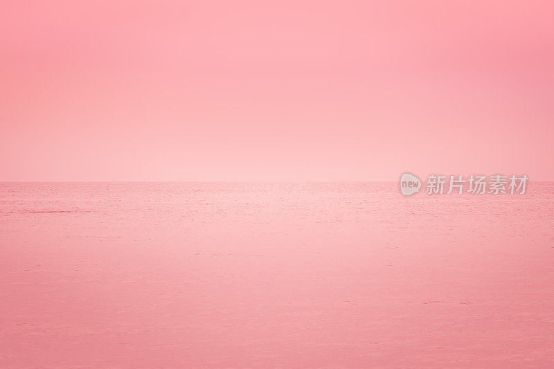 摘要粉红桃色海景-海天自然背景