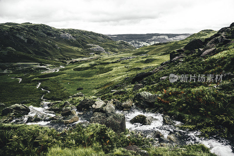 Coniston附近的风景