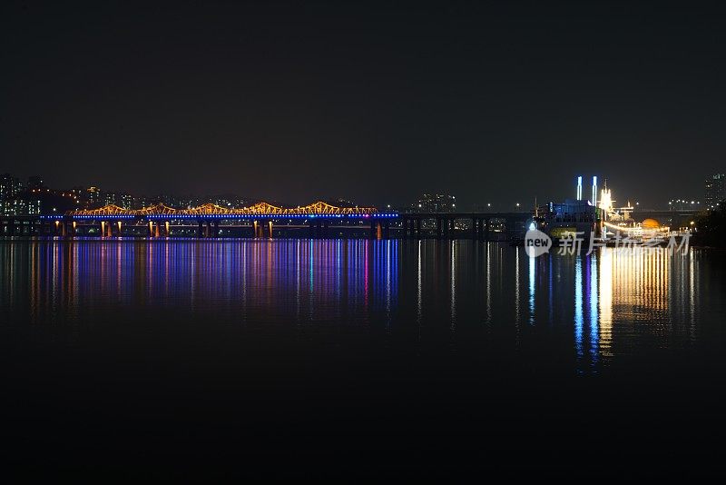 Vh522首尔汉江夜景