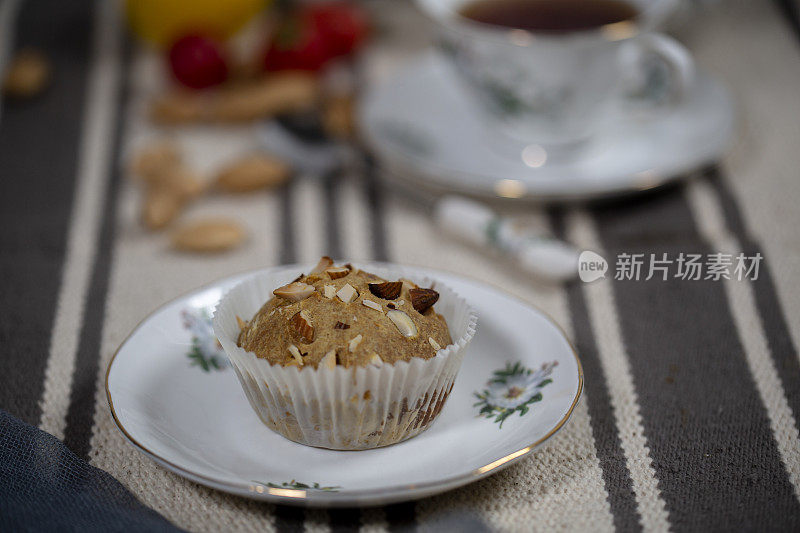 下午茶和自制松饼