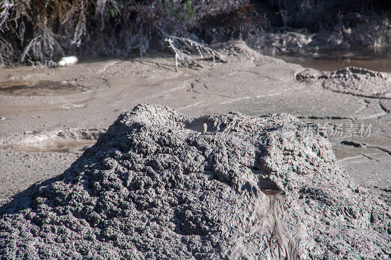 新西兰:罗托鲁瓦的泥浆池