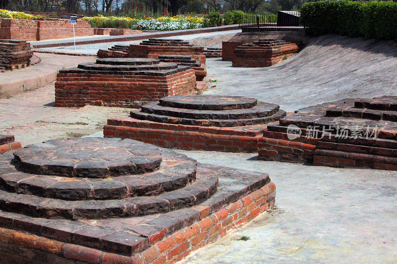 印度:萨尔纳特的古老佛教寺院