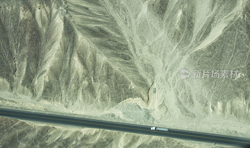 沙漠景观-跨美国高速公路