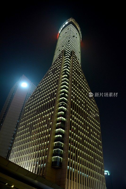 上海中银大厦夜景