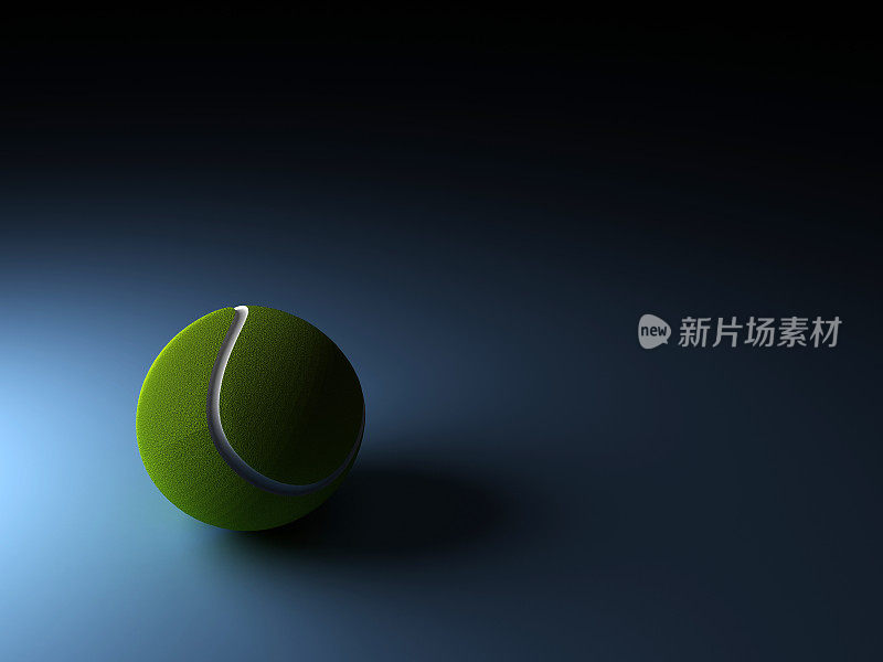 网球球聚光灯