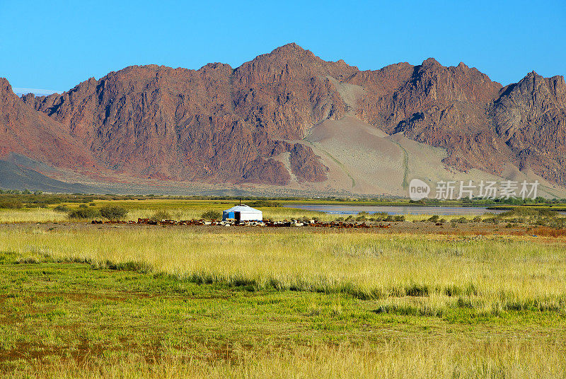 蒙古游牧帐篷
