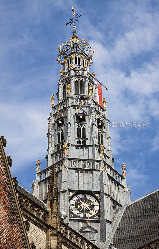 荷兰哈勒姆的圣巴沃教堂