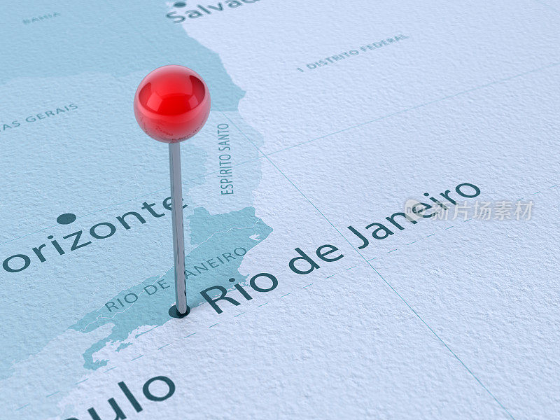 里约热内卢地图城市直针