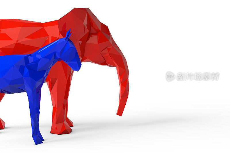 民主党和共和党的象征