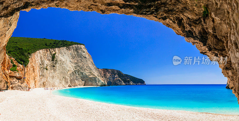 希腊最美丽的海滩系列——爱奥尼亚群岛莱夫卡达的卡茨基港