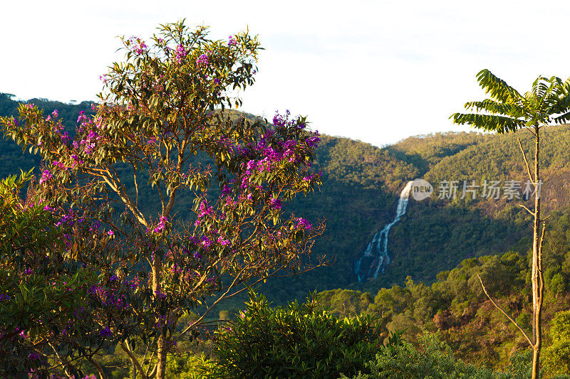 马图图瀑布，米纳斯吉拉斯州，巴西