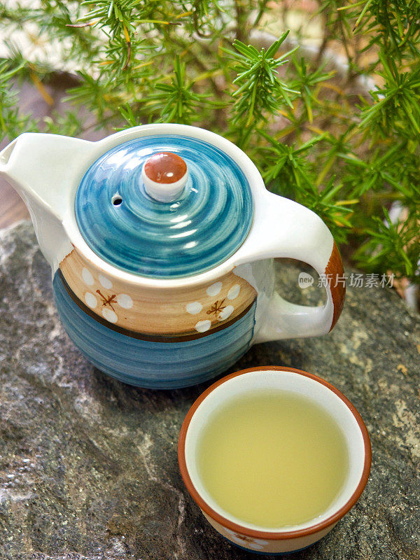 亚洲传统饮用绿茶