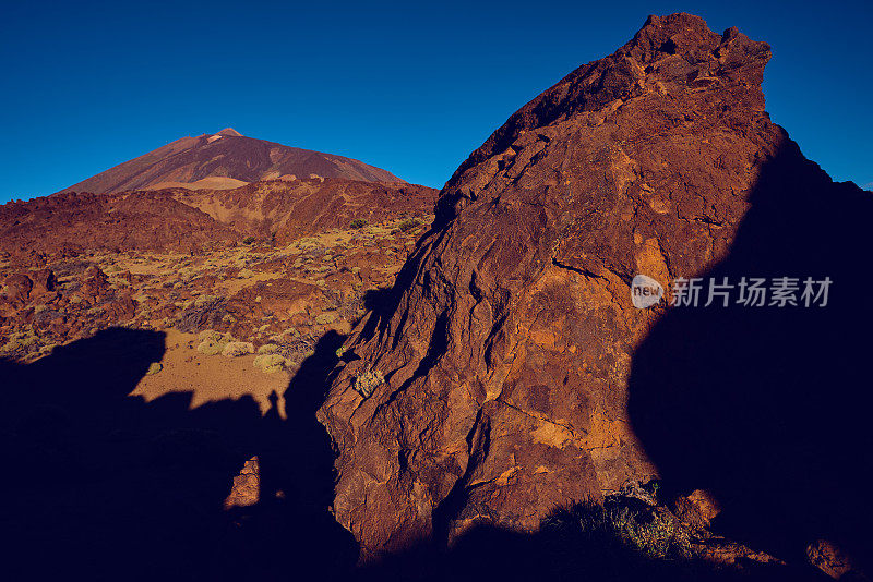 特内里费岛的火山岩