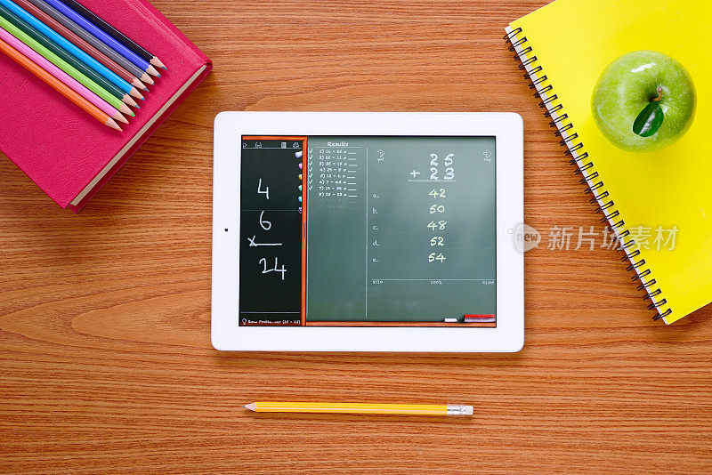 用苹果iPad学习数学