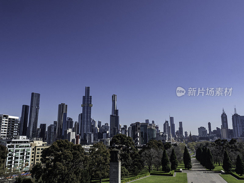 墨尔本的天空