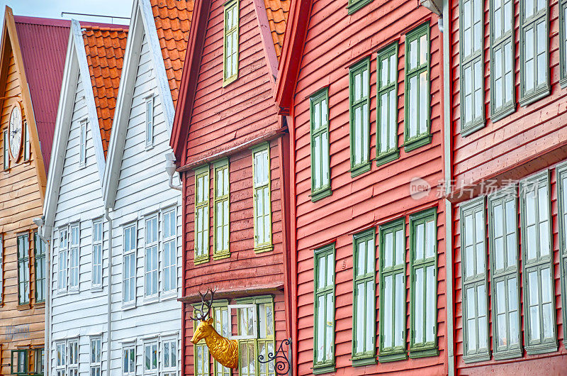 卑尔根建筑，挪威