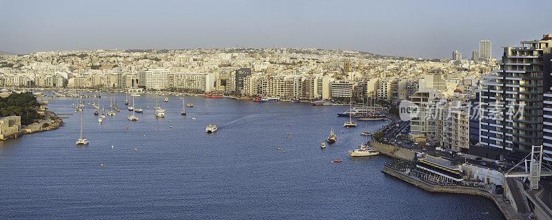 Gzira和Sliema，马耳他