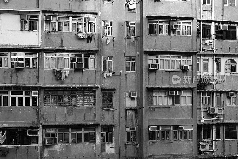 拥挤的香港公寓
