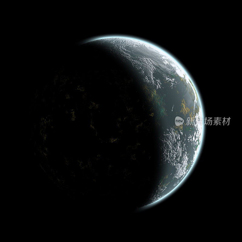 地球从太空