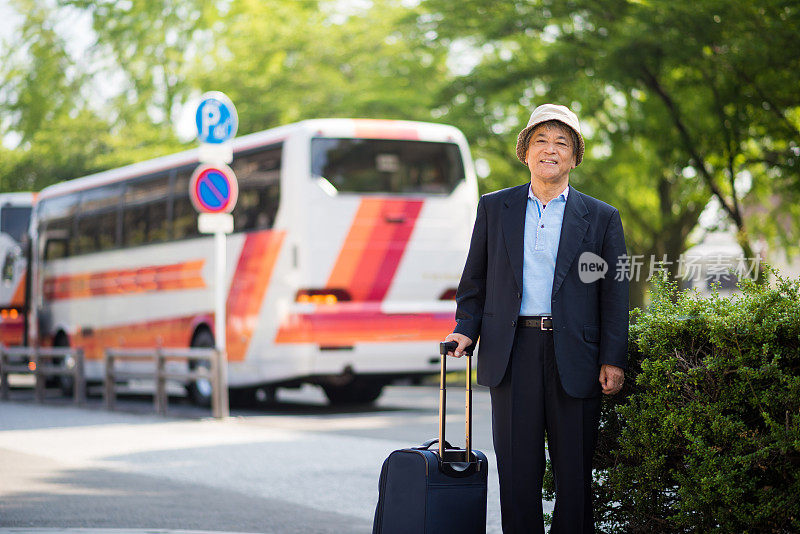 日本老人旅行