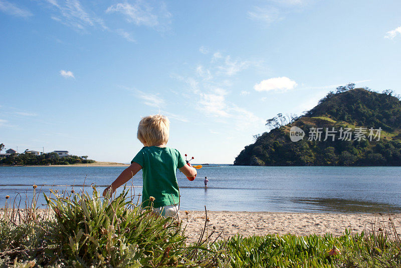 新西兰夏天的童年