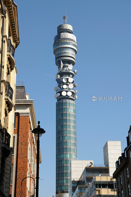伦敦的BT电信塔