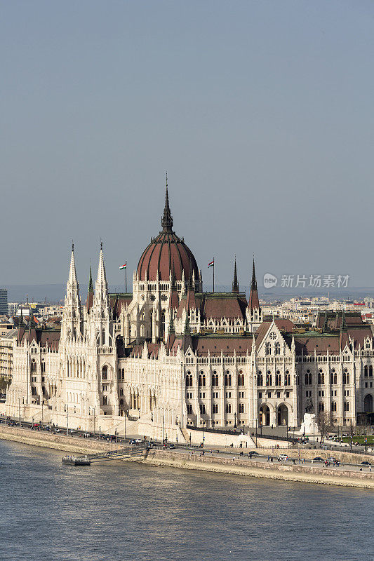 白天在布达佩斯的匈牙利议会