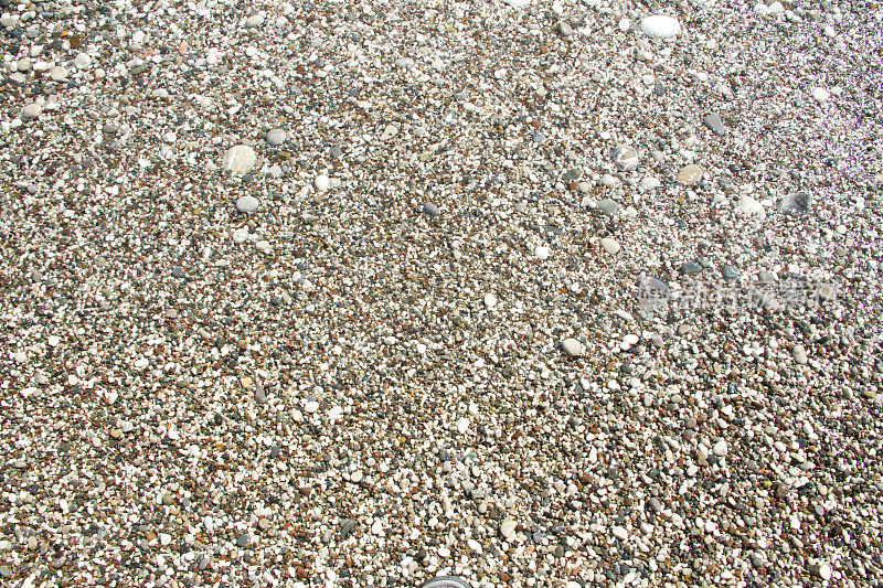 海滩鹅卵石