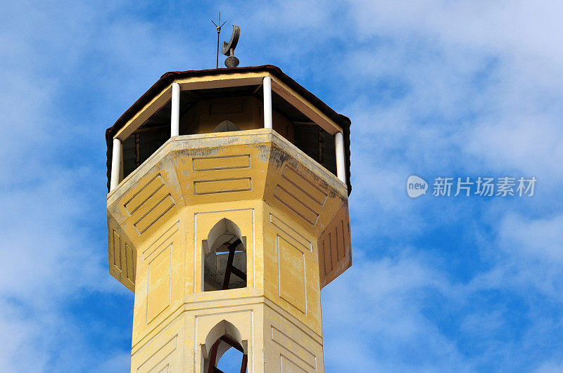 科摩罗莫罗尼:赛义德·易卜拉欣王子清真寺的尖塔