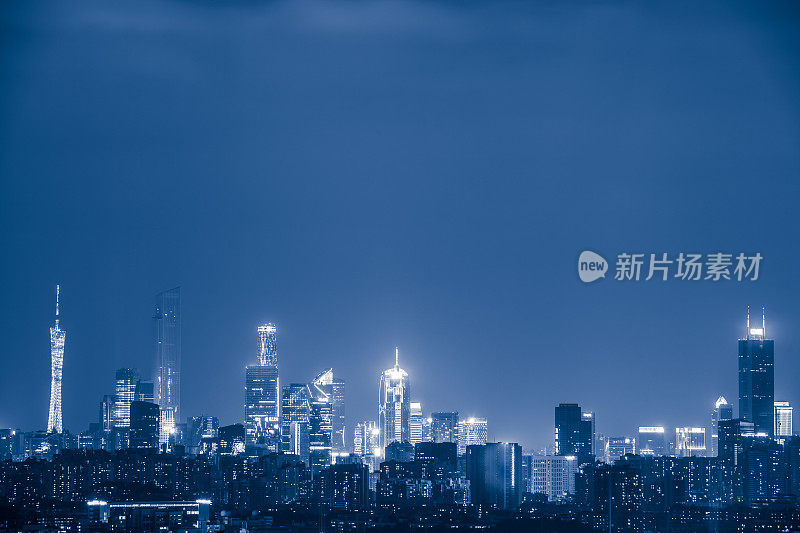 广州晚上全景