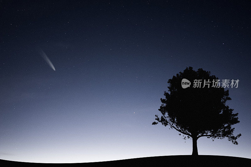 神秘的夜空