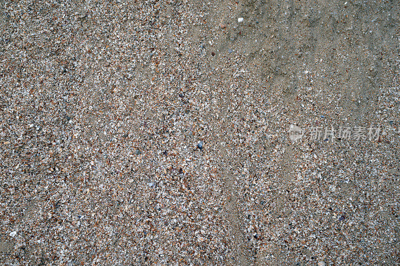 沙子表面背景的细节