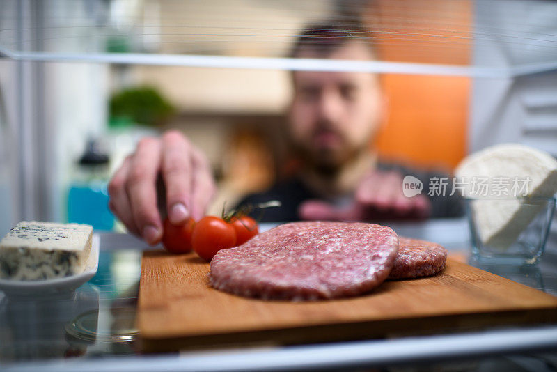 冰箱里的食物