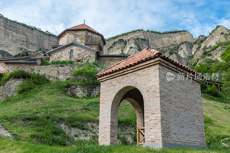 Shiomghvime修道院位于东欧格鲁吉亚古城Mtskheta的山上