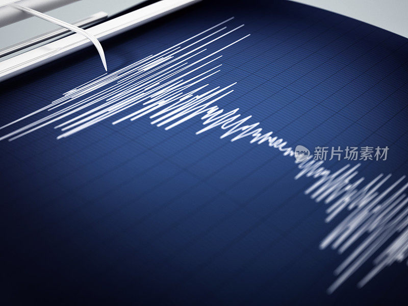 记录地震活动的地震仪