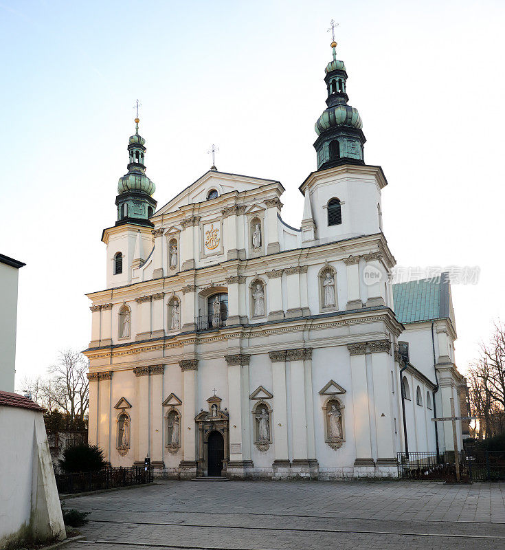波兰克拉科夫的圣伯纳德教堂