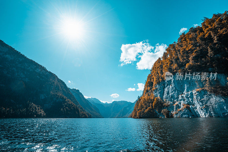 美景Königssee，巴伐利亚