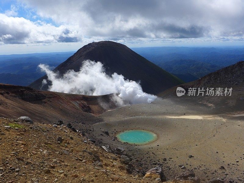 日本北海道Akandake赤富山(北海道100座名山)