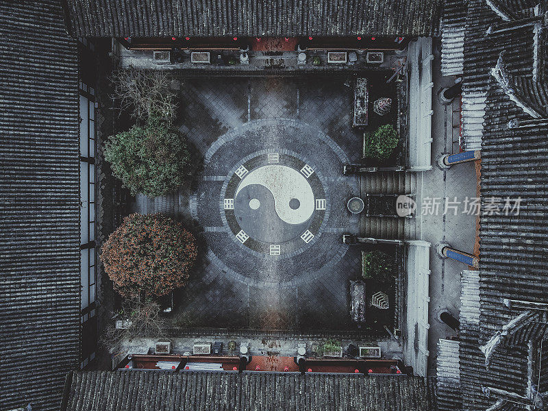 重庆观月寺航拍