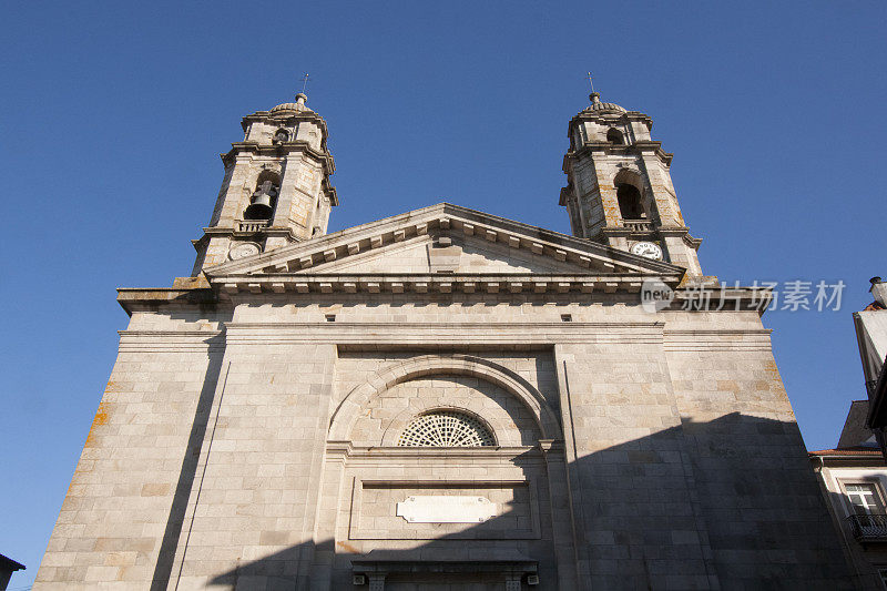 圣塔大教堂María教堂，维戈，加利西亚，西班牙。