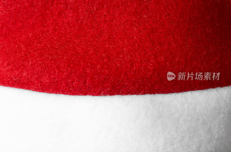 圣诞老人红帽子宏。帽结构
