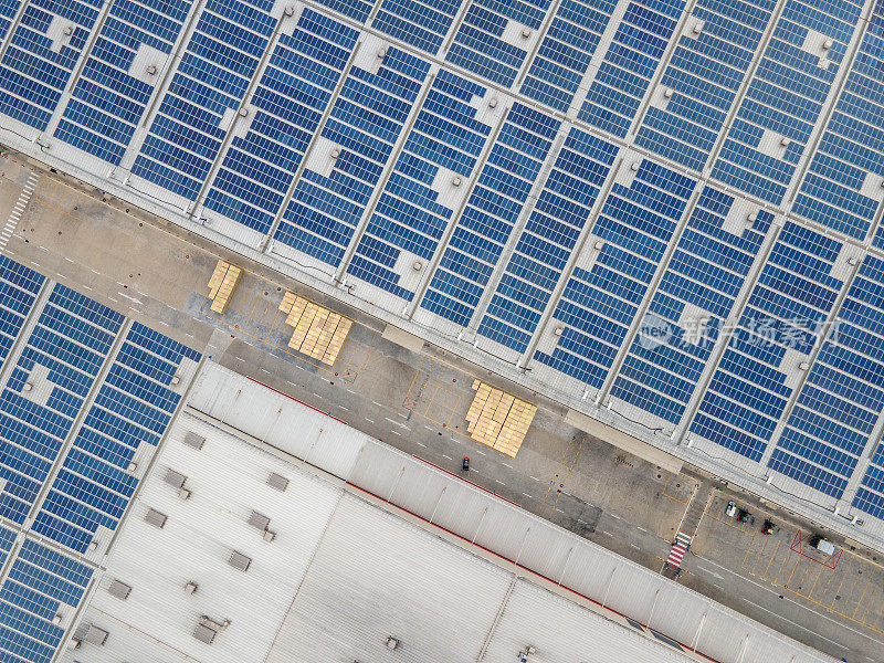 大型厂房屋顶光伏太阳能电站