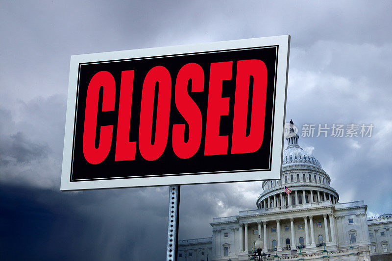 美国国会关闭办公