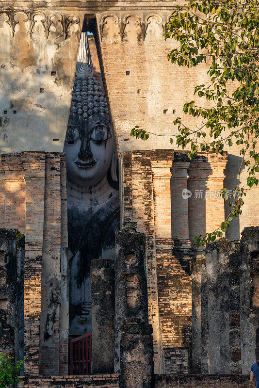 泰国素可泰的寺春寺